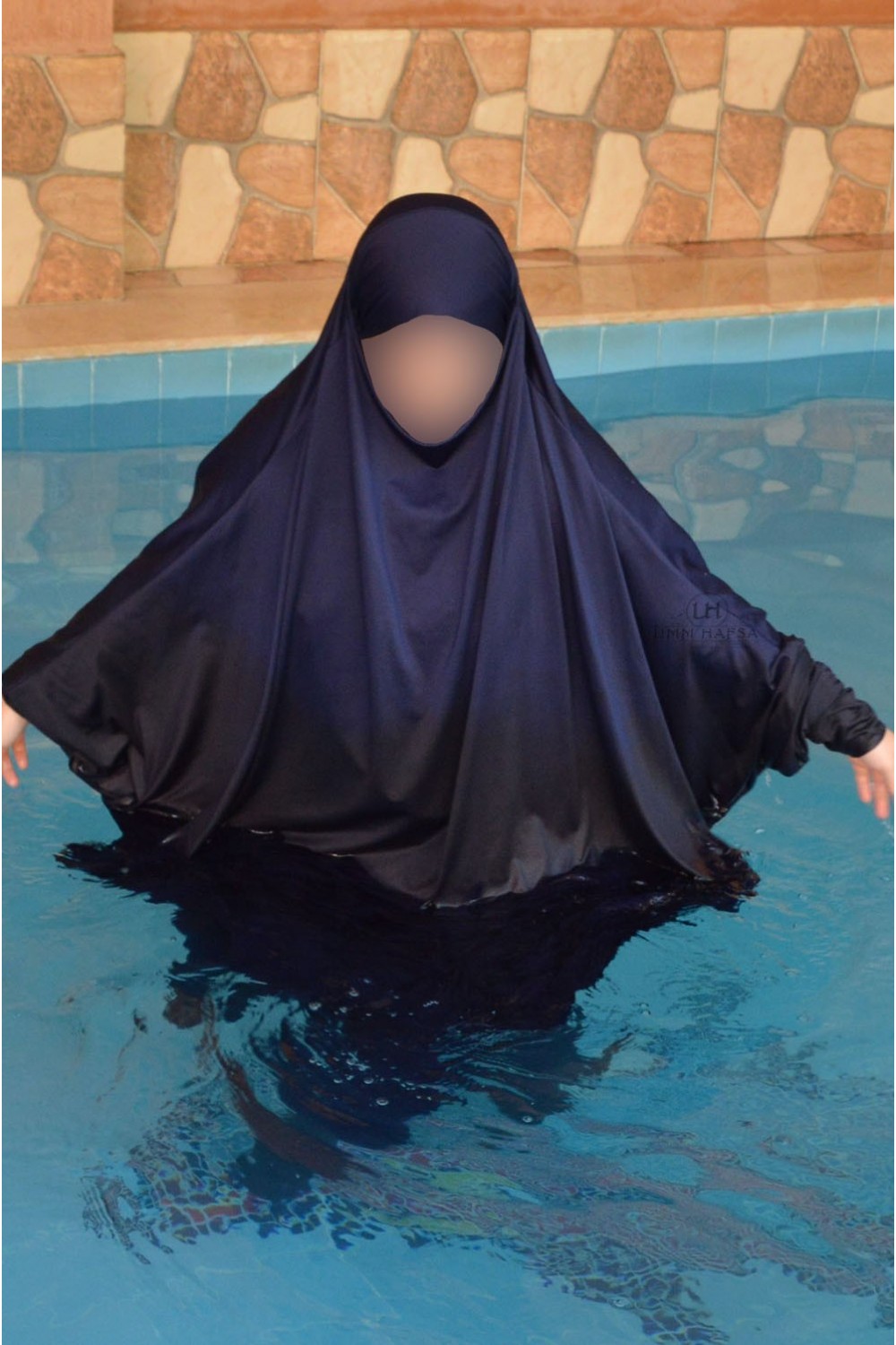 Jilbab de baño de 2 piezas – Umm Hafsa-Sport & Burkini-Safwa Boutique