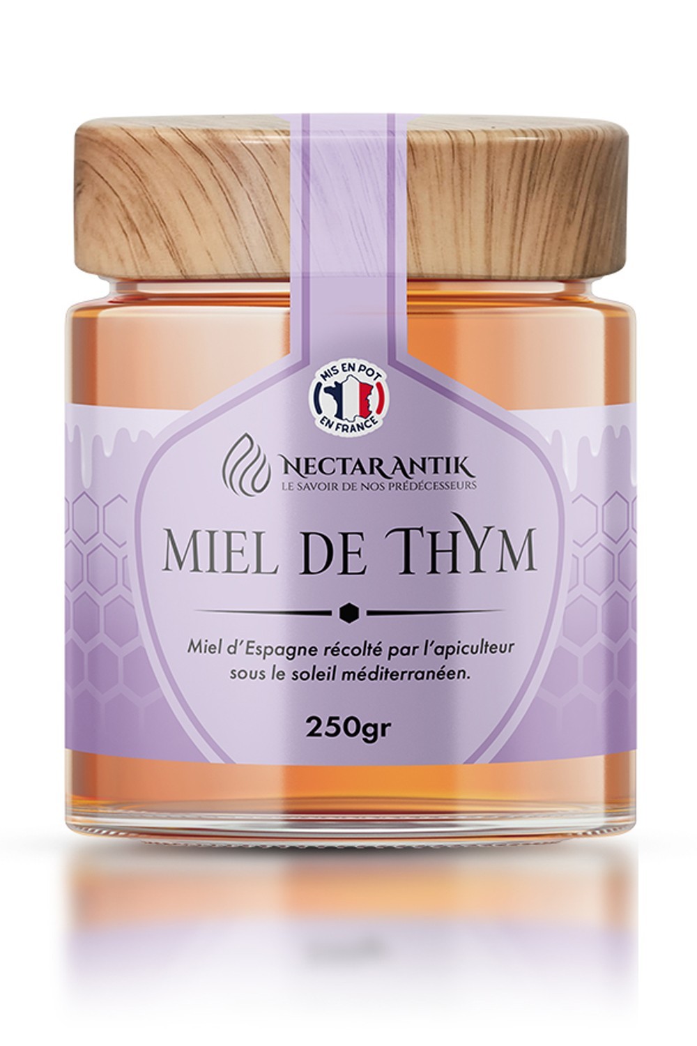 Espanjan Timjami Hunaja 250gr - Antiikin Nektari-Miel 100% naturel-Safwa Boutique