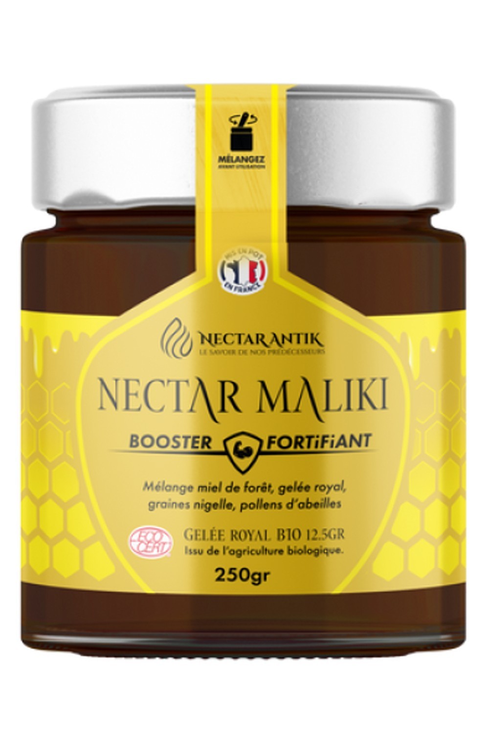 BLANDET HONNING MALIKI NEKTAR 250GR - Antik Nektar-Miel 100% naturel-Safwa Boutique