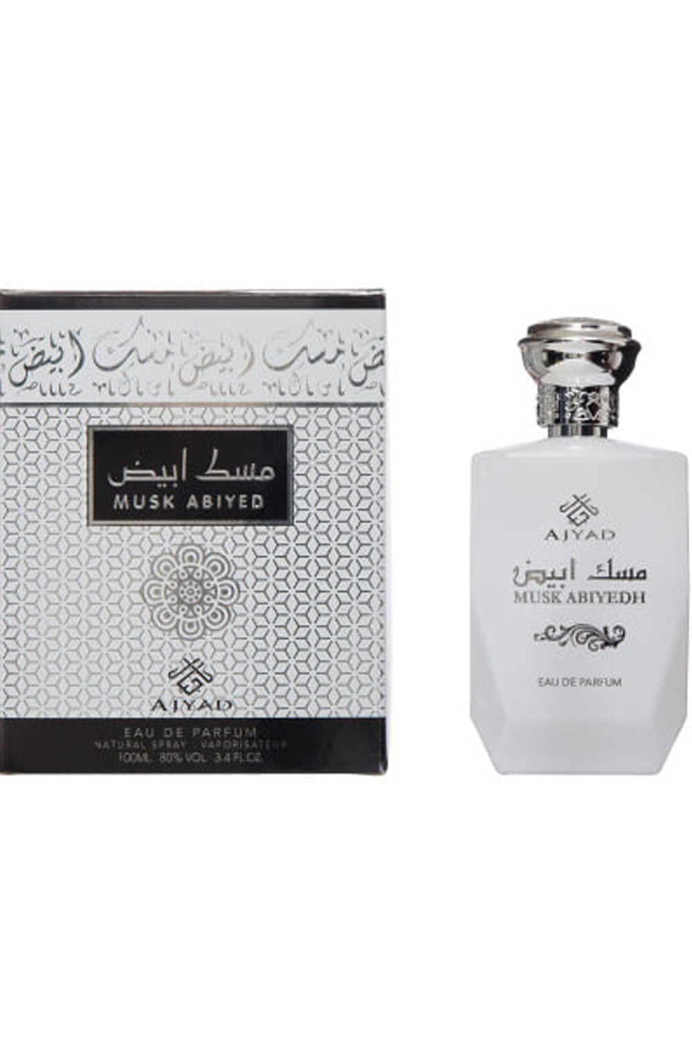 Ajyad Eau de Parfum Musc Abiyedh (Valkoinen Musk) 100mL - Oudh Al Anfar Dubai-Parfums Dubaï-Safwa Boutique