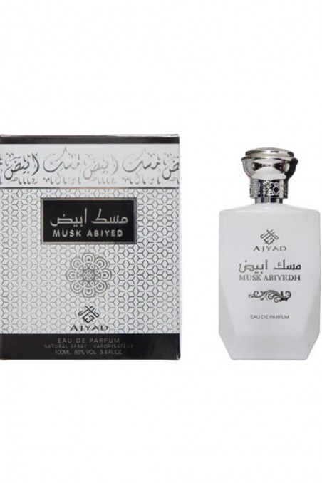 Ajyad Eau de Parfum Musc Abiyedh (Valkoinen Musk) 100mL - Oudh Al Anfar Dubai-Parfums Dubaï-Safwa Boutique