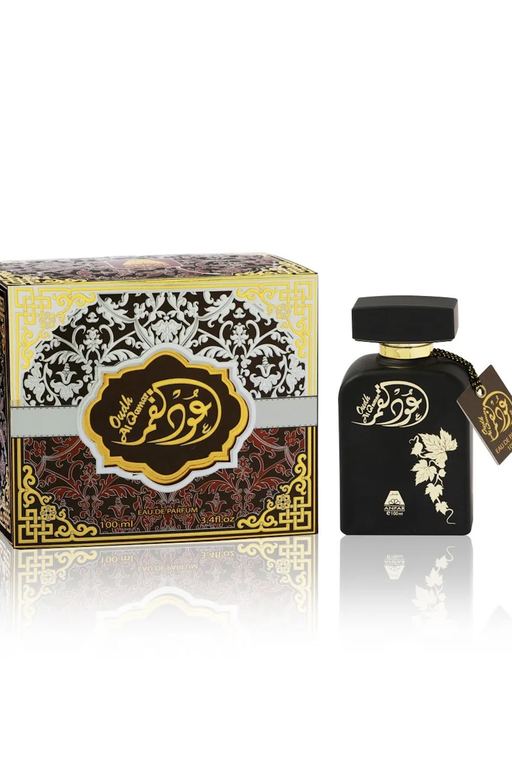 Oudh Al Anfar Eau de Parfum Oudh Qamar Heren 100ml - Oudh Al Anfar Dubai-Parfums Dubaï-Safwa Boutique