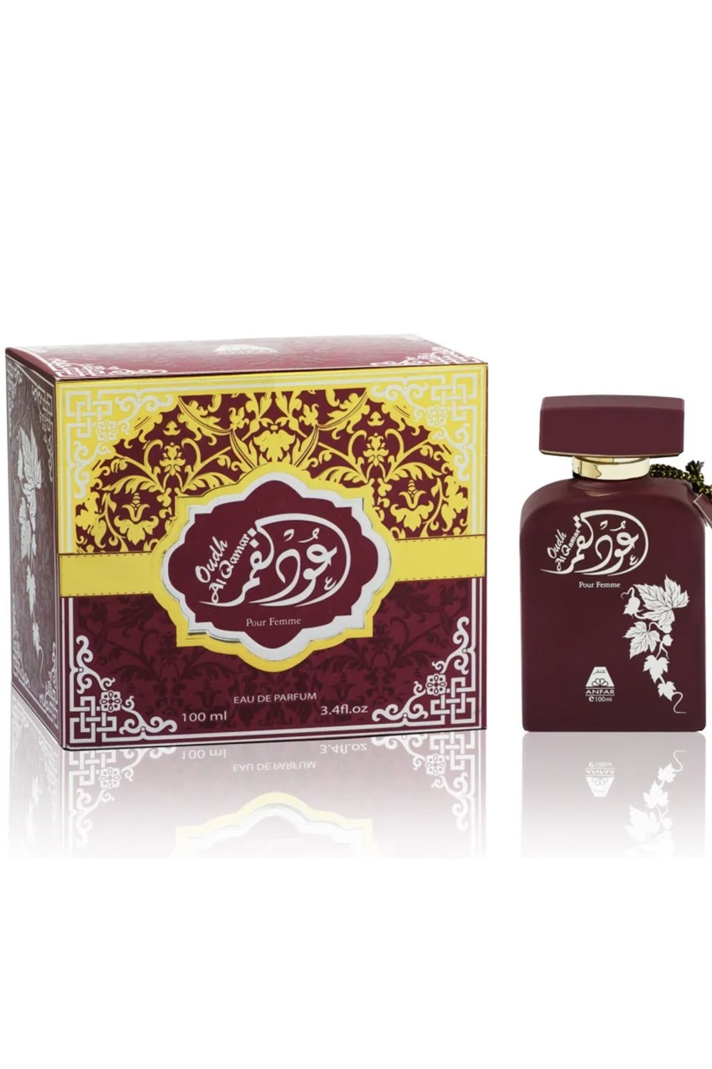 Oudh Al Anfar Eau de Parfum Oudh Qamar Kvinna 100ml - Oudh Al Anfar Dubai-Parfums Dubaï-Safwa Boutique