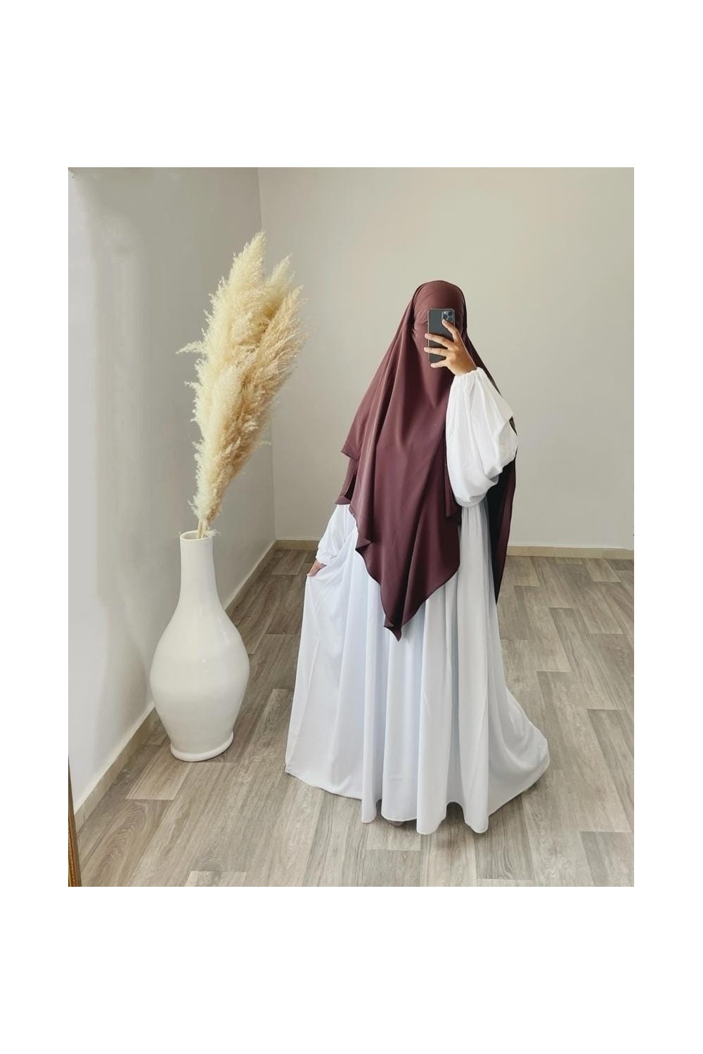 Abaya Ryssland Puffärmar - Dar Al Iman-Abaya & Robe-Safwa Boutique
