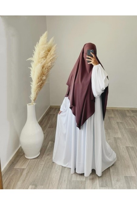 Abaya Ryssland Puffärmar - Dar Al Iman-Abaya & Robe-Safwa Boutique