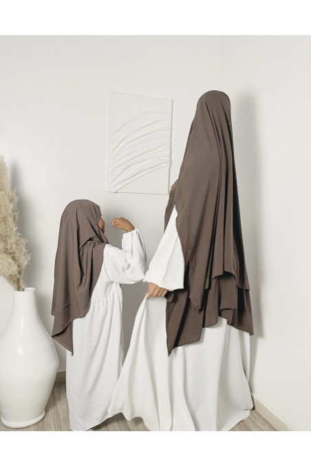 Abaya Russia Manches bouffantes - Dar Al Iman-Abaya & Robe-Safwa Boutique