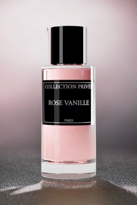 Acqua di Profumo ROSA VANIGLIA 50ml - Collezione Privata Parigi-Parfums Made in France-Safwa Boutique