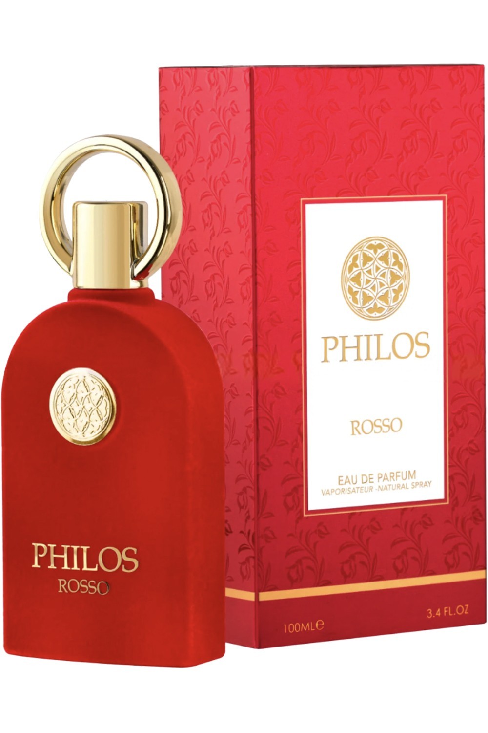 Água de Perfume Philos Rosso ALHAMBRA 100mL - Casa Alhambra Perfumes Dubai-Parfums Dubaï-Safwa Boutique