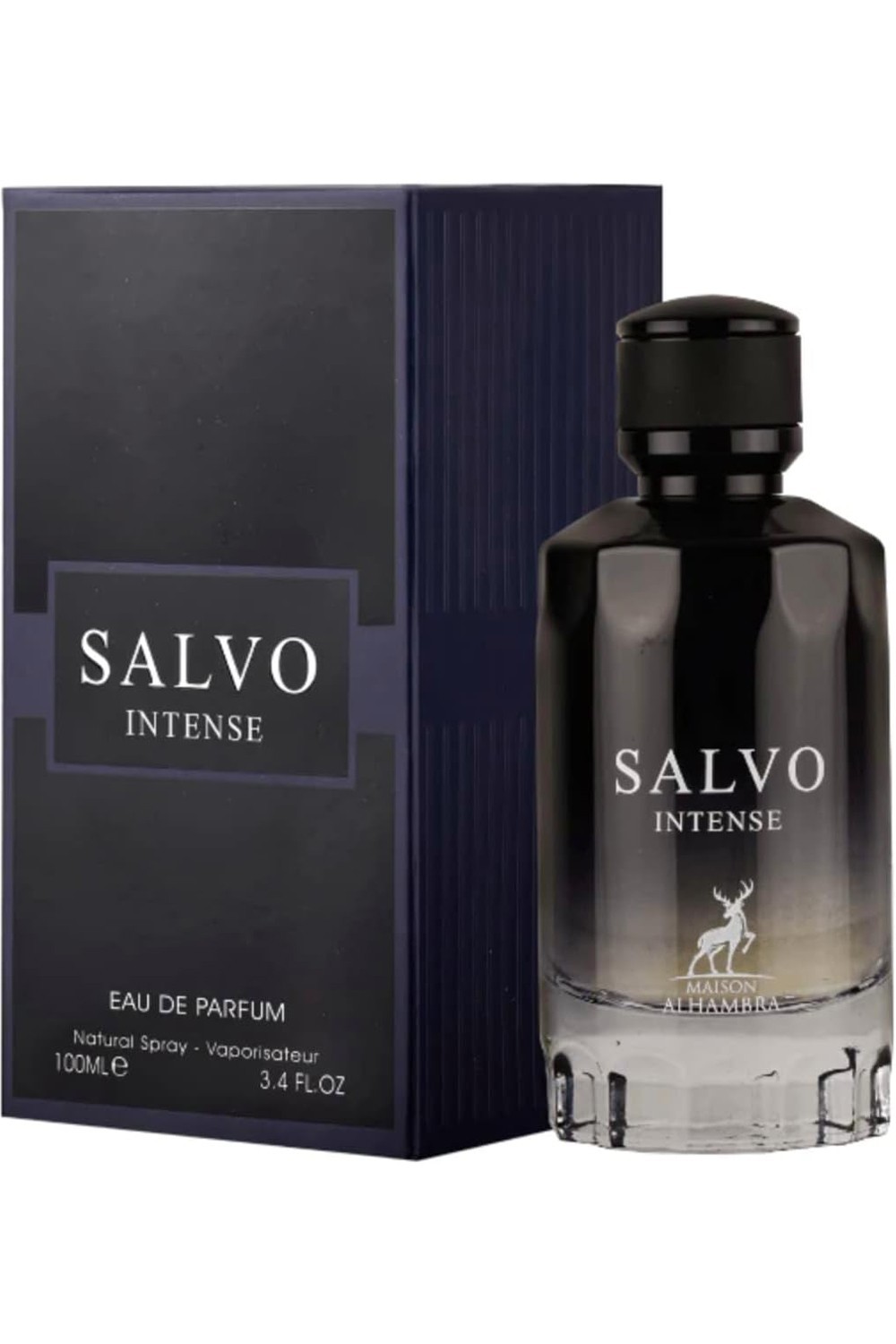Acqua di Profumo Salvo Intense ALHAMBRA 100mL - Maison Alhambra Profumi Dubai-Parfums Dubaï-Safwa Boutique