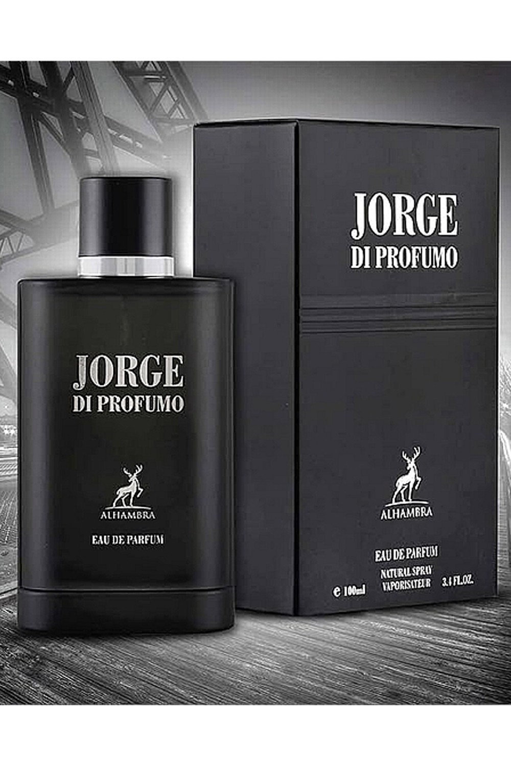 Eau de Parfum Jorge Di Profumo ALHAMBRA 100mL - Maison Alhambra Parfymer Dubai-Parfums Dubaï-Safwa Boutique