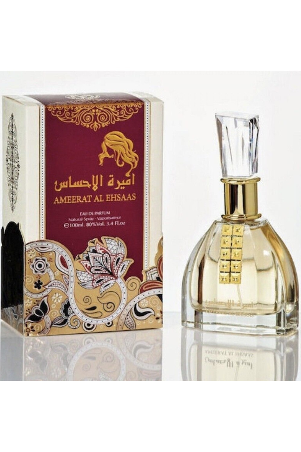 Ard Al Zaafaran Agua de Perfume Ameerat Al Ehsaas 100mL - Ard Al Zaafaran Dubái-Parfums Dubaï-Safwa Boutique