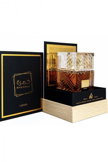 Eau de Parfum Khamrah 100mL - Lattafa Parfumer Dubai-Parfums Dubaï-Safwa Boutique