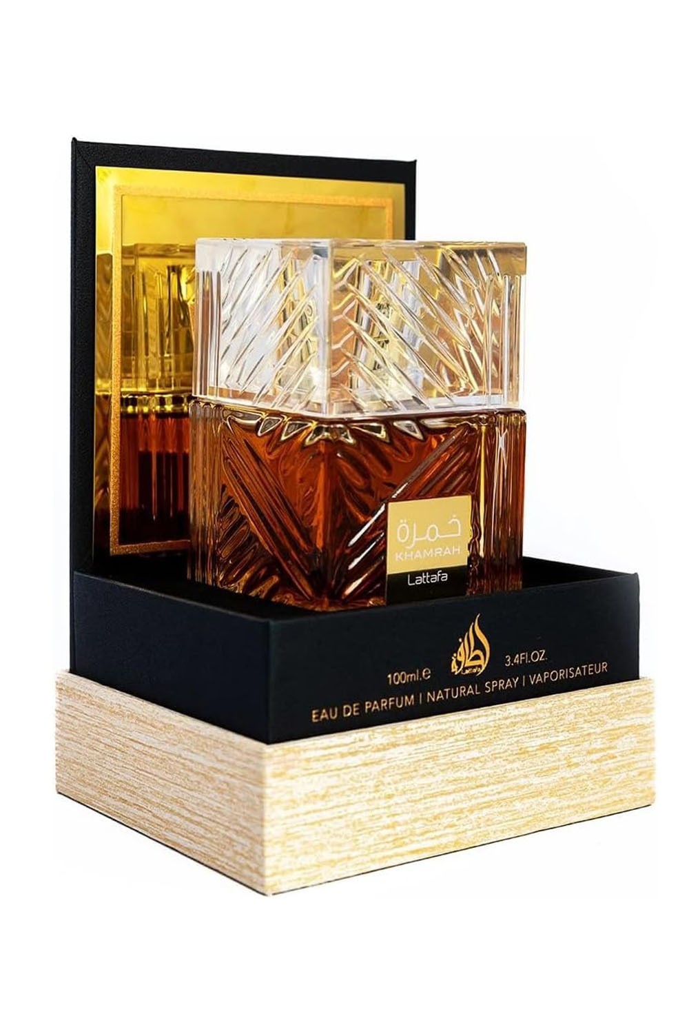 Agua de Perfume Khamrah 100mL - Perfumes Lattafa Dubái-Parfums Dubaï-Safwa Boutique