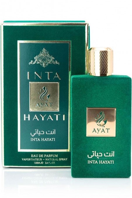 Parfyymivesi INTA HAYATI 100mL - AYAT Parfyymit Dubai-Parfums Dubaï-Safwa Boutique