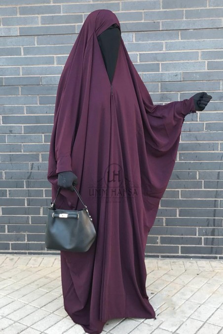Jilbab saudita con clip – Umm Hafsa-jilbeb & jilbab-Safwa Boutique