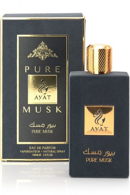 Eau de Parfum PURE MUSK 100mL - AYAT Parfumer Dubai-Parfums Dubaï-Safwa Boutique