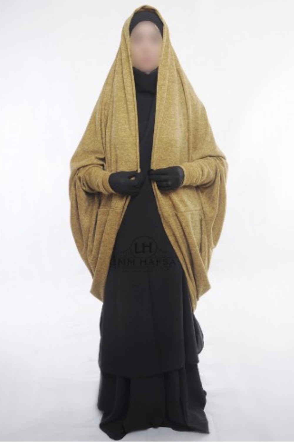 Umm Hafsan Maryam jilbab -neuletakki-Gilet & Manteaux-Safwa Boutique