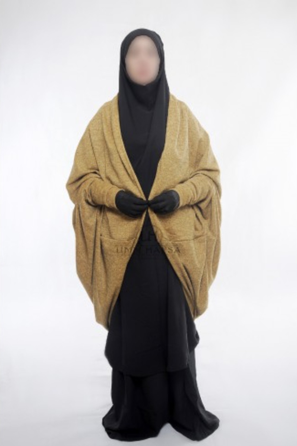 Umm Hafsan Maryam jilbab -neuletakki-Gilet & Manteaux-Safwa Boutique