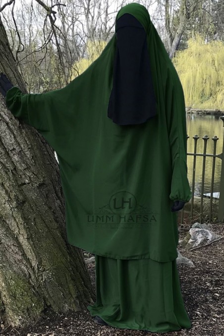 Jilbab clásico de 2 piezas "falda" – Umm Hafsa-jilbeb & jilbab-Safwa Boutique