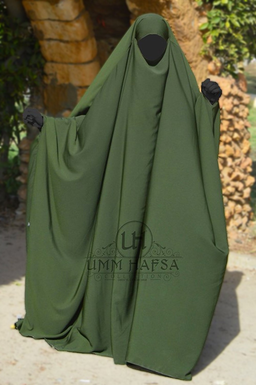 Gran jilbab saudí Umm Hafsa-jilbeb & jilbab-Safwa Boutique
