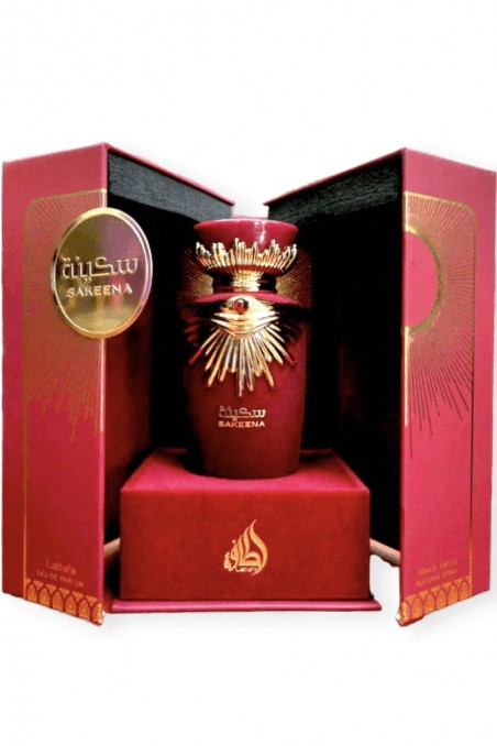 SAKEENA Lattafa 100ml Eau de Parfum - Lattafa Perfumes Dubai-Dubaï Fragrances-Safwa Boutique