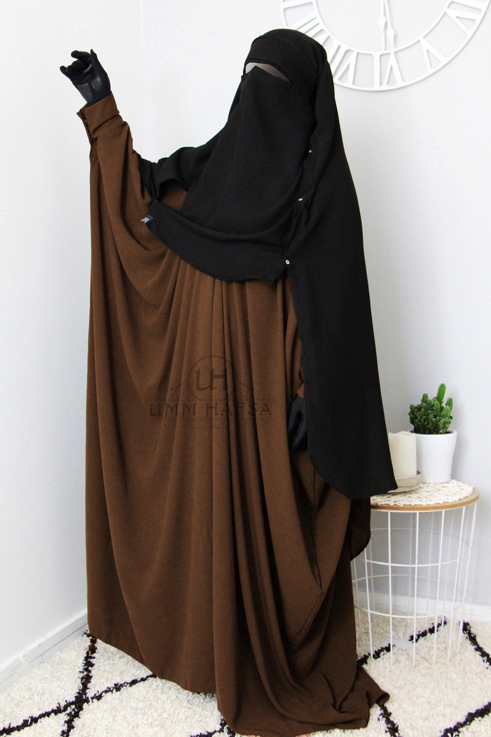 Saudi-Jilbab mit Clips – Umm Hafsa-jilbab & jilbabs-Safwa Boutique