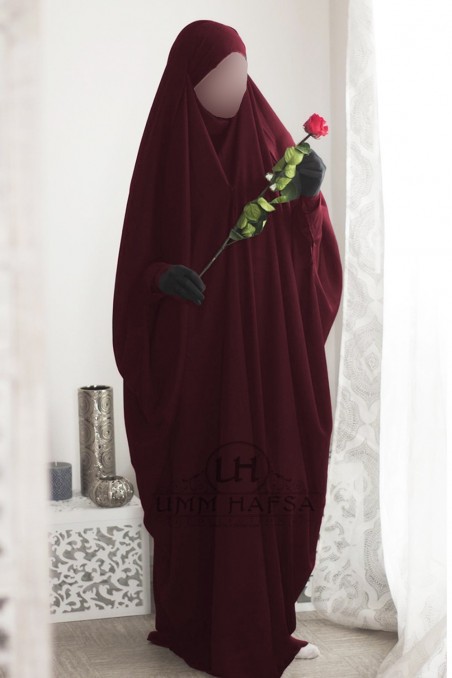 Jilbab saudita con clip – Umm Hafsa-jilbeb & jilbab-Safwa Boutique