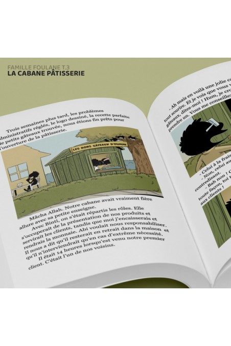 La Famiglia Foulane (Volume 3): La capanna pasticceria - Edizioni Bdouin-Livres Enfants-Safwa Boutique