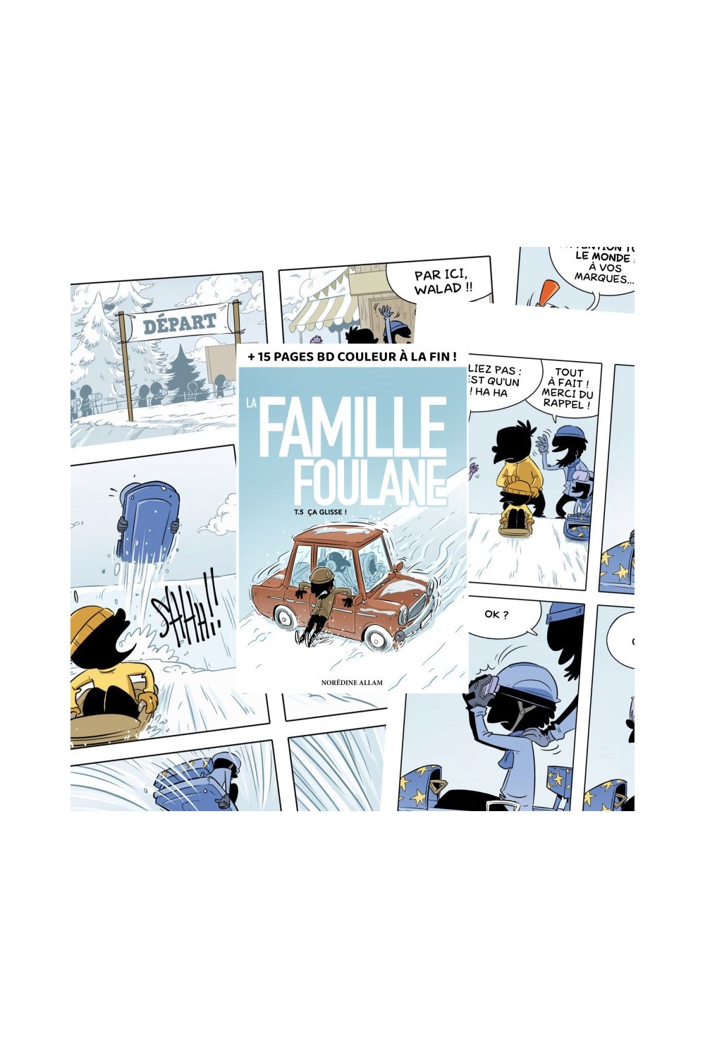 Die Familie Foulane (Band 5): Es rutscht! - Bdouin Verlag-Kinderbücher-Safwa Boutique