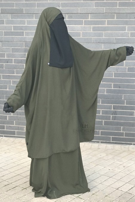 Klassisk 2-delt Jilbab "skjørt" – Umm Hafsa-jilbeb & jilbab-Safwa Boutique