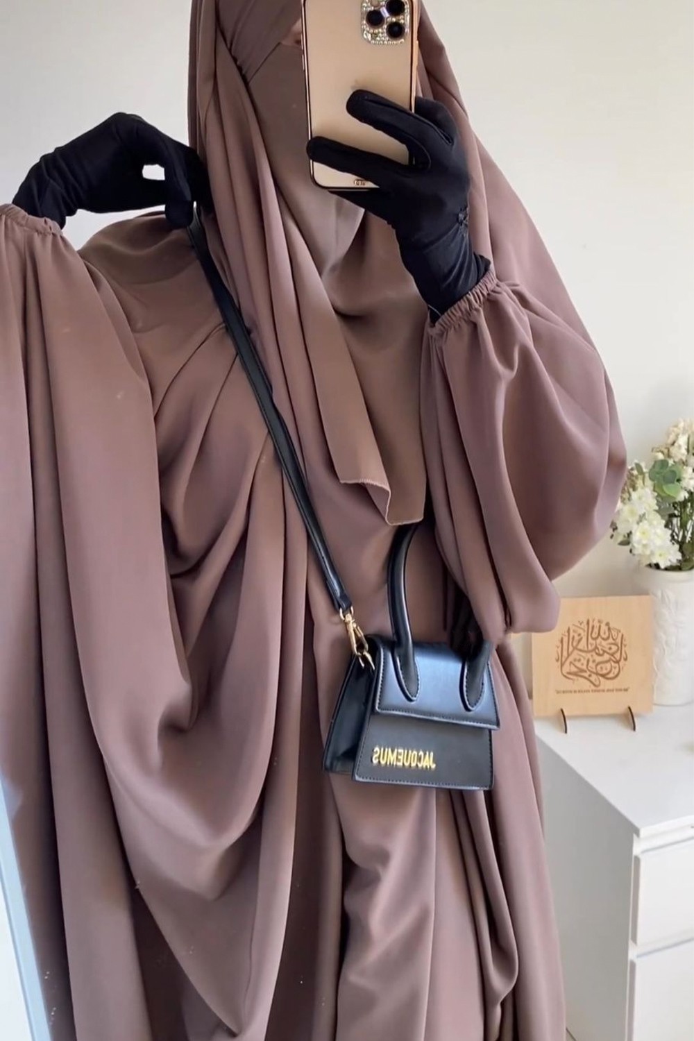 Umm Hafsa Schmetterlings-Abaya-Abaya & Kleid-Safwa Boutique
