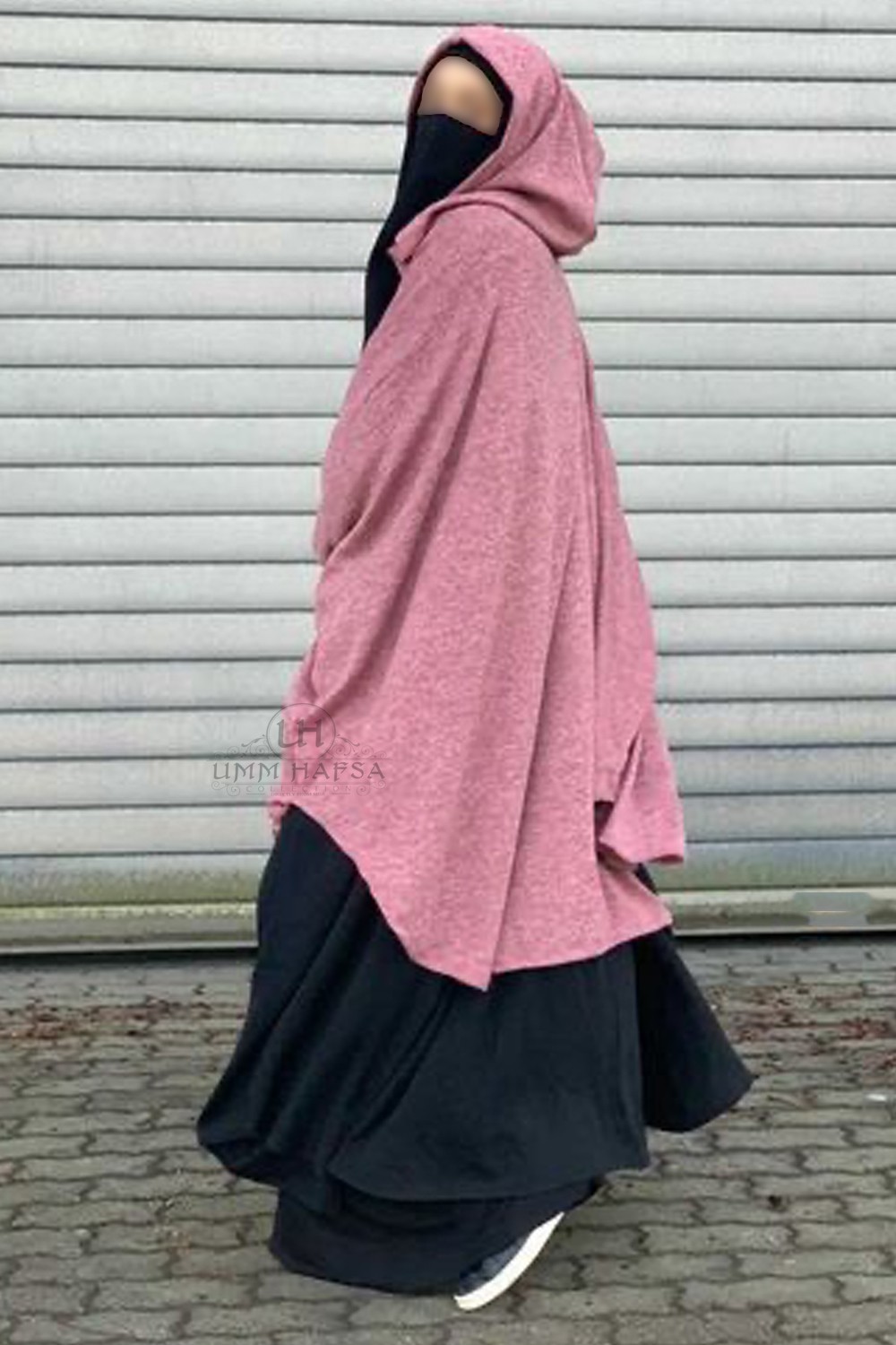 Umm Hafsan Hafsa jilbab -neuletakki-Gilet & Manteaux-Safwa Boutique