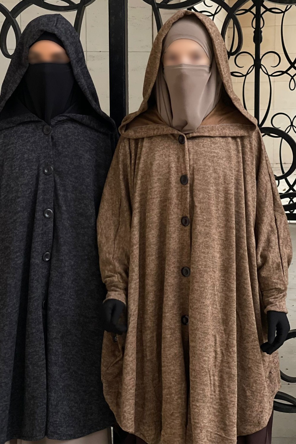 Cárdigan para jilbab Hafsa de Umm Hafsa-Gilet & Manteaux-Safwa Boutique