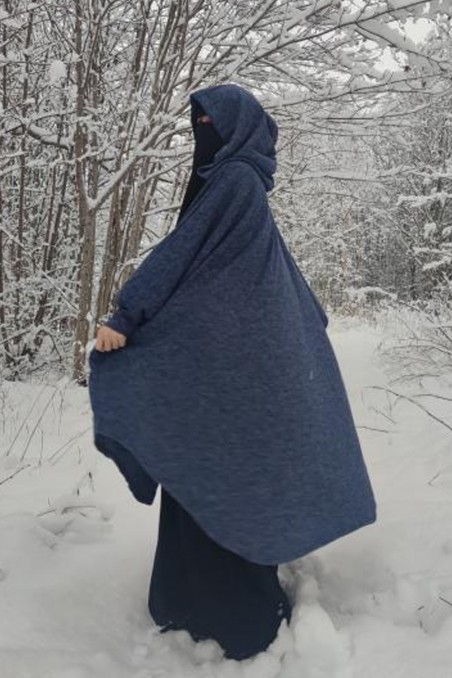 Cardigan sobre jilbab Hafsa da Umm Hafsa-Gilet & Manteaux-Safwa Boutique