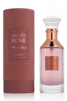 Eau de Parfum Velvet Rose Lattafa 100ml - Lattafa Parfums...