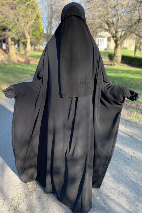 Jilbab Saudí Clásico Umm Hafsa-jilbeb & jilbab-Safwa Boutique