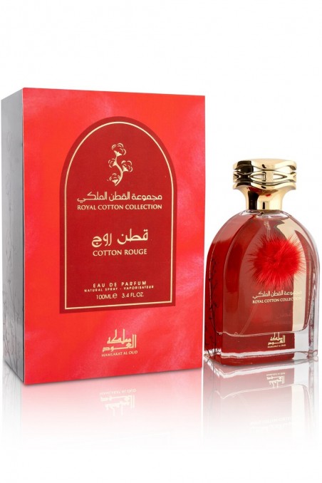 Eau de Parfum Cotton Rouge 100ml - Mamlakat Al Oud Parfumer Dubai-Parfums Dubaï-Safwa Boutique