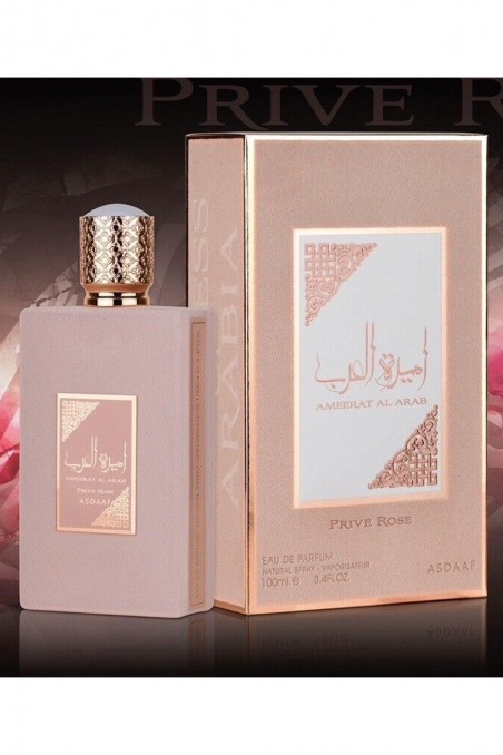 Eau de Parfum Ameerat Al Arab Rose ASDAAF 100mL - Asdaaf Parfymer Dubai-Parfums Dubaï-Safwa Boutique