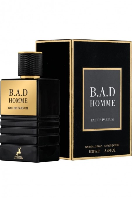 Eau de Parfum BAD Homme ALHAMBRA 100mL - Maison Alhambra Perfumes Dubaï-Parfums Dubaï-Safwa Boutique