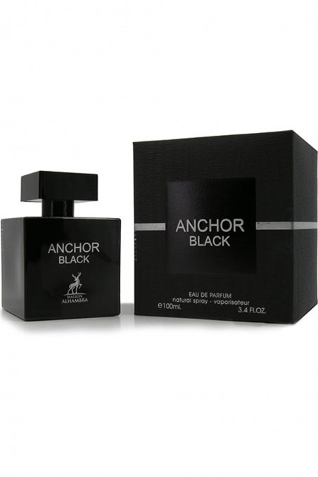 Anchor Black ALHAMBRA 100mL Eau de Parfum - Maison Alhambra Perfumes Dubaï-Parfums Dubaï-Safwa Boutique