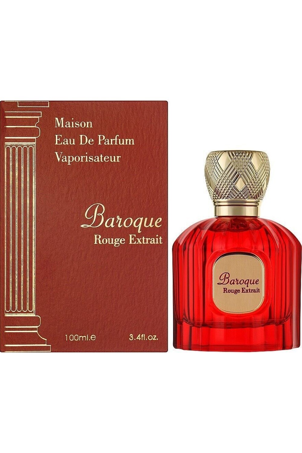 Eau de Parfum Baroque Rouge Extrait ALHAMBRA 100mL - Maison Alhambra Parfumer Dubai-Parfums Dubaï-Safwa Boutique