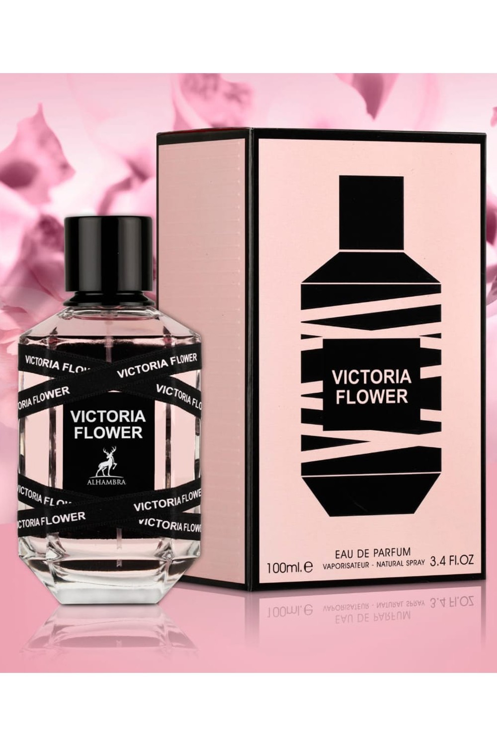 Água de Perfume Victoria Flower ALHAMBRA 100mL - Casa de Perfumes Alhambra Dubai-Parfums Dubaï-Safwa Boutique