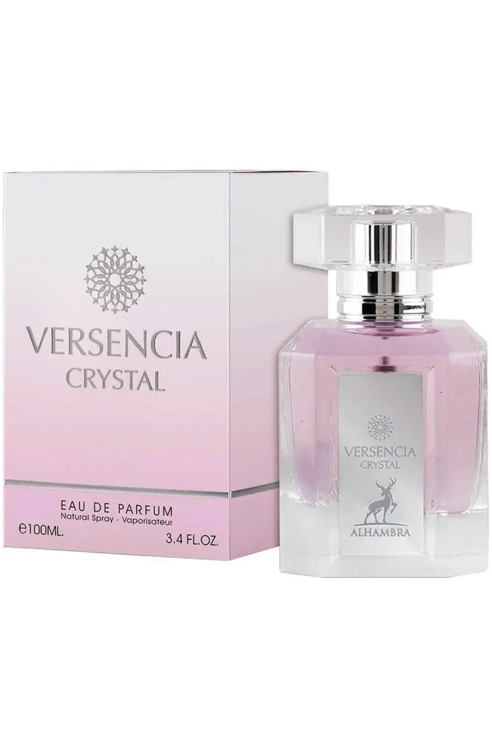 Acqua di Profumo Versencia Crystal ALHAMBRA 100mL - Casa Alhambra Profumi Dubai-Parfums Dubaï-Safwa Boutique