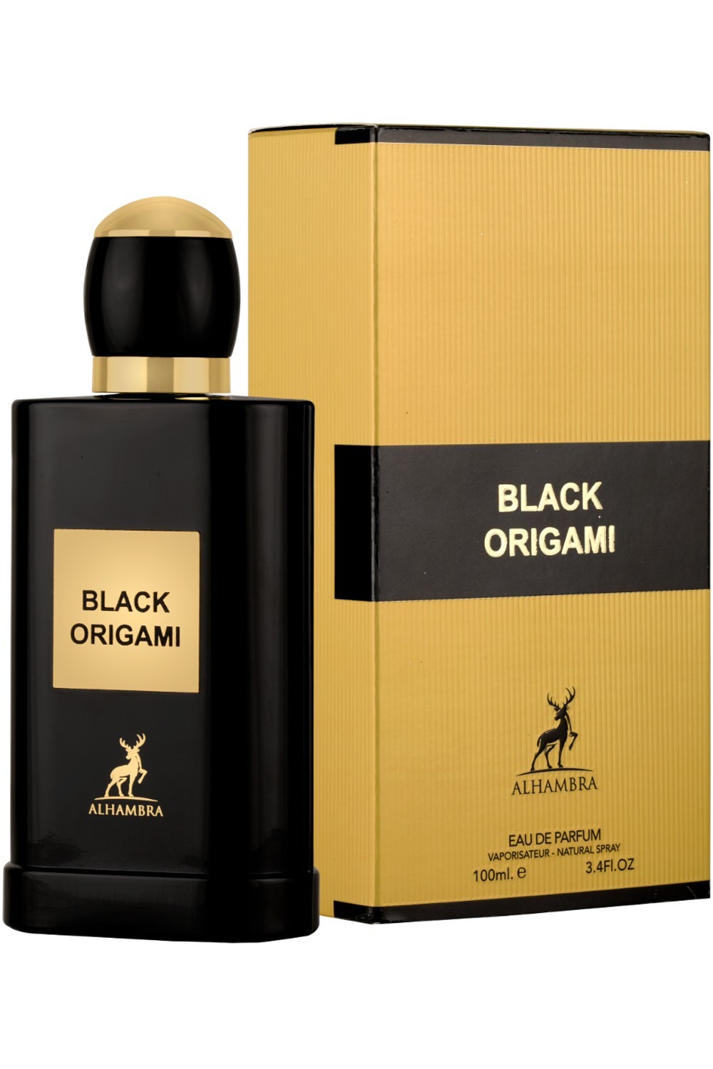 Acqua di Profumo Black Origami ALHAMBRA 100mL - Maison Alhambra Profumi Dubai-Parfums Dubaï-Safwa Boutique