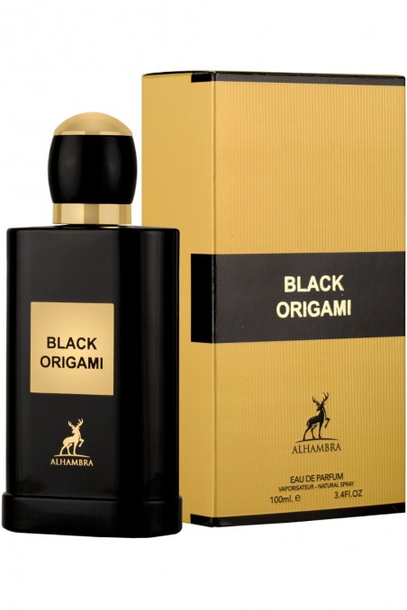 Acqua di Profumo Black Origami ALHAMBRA 100mL - Maison Alhambra Profumi Dubai-Parfums Dubaï-Safwa Boutique