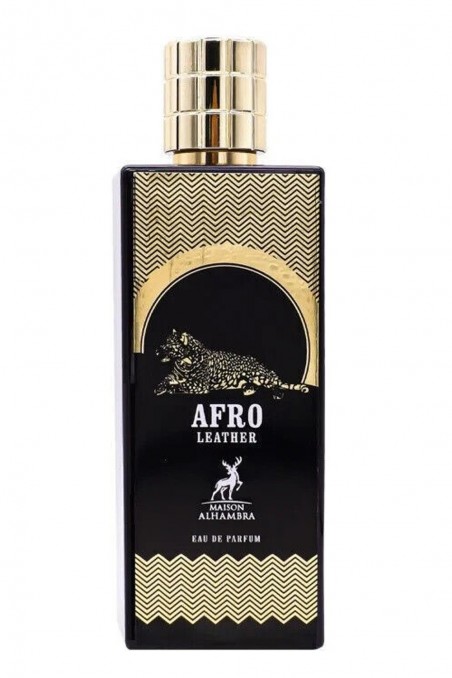 Acqua di Profumo Afro Leather ALHAMBRA 80mL - Maison Alhambra Profumi Dubai-Parfums Dubaï-Safwa Boutique