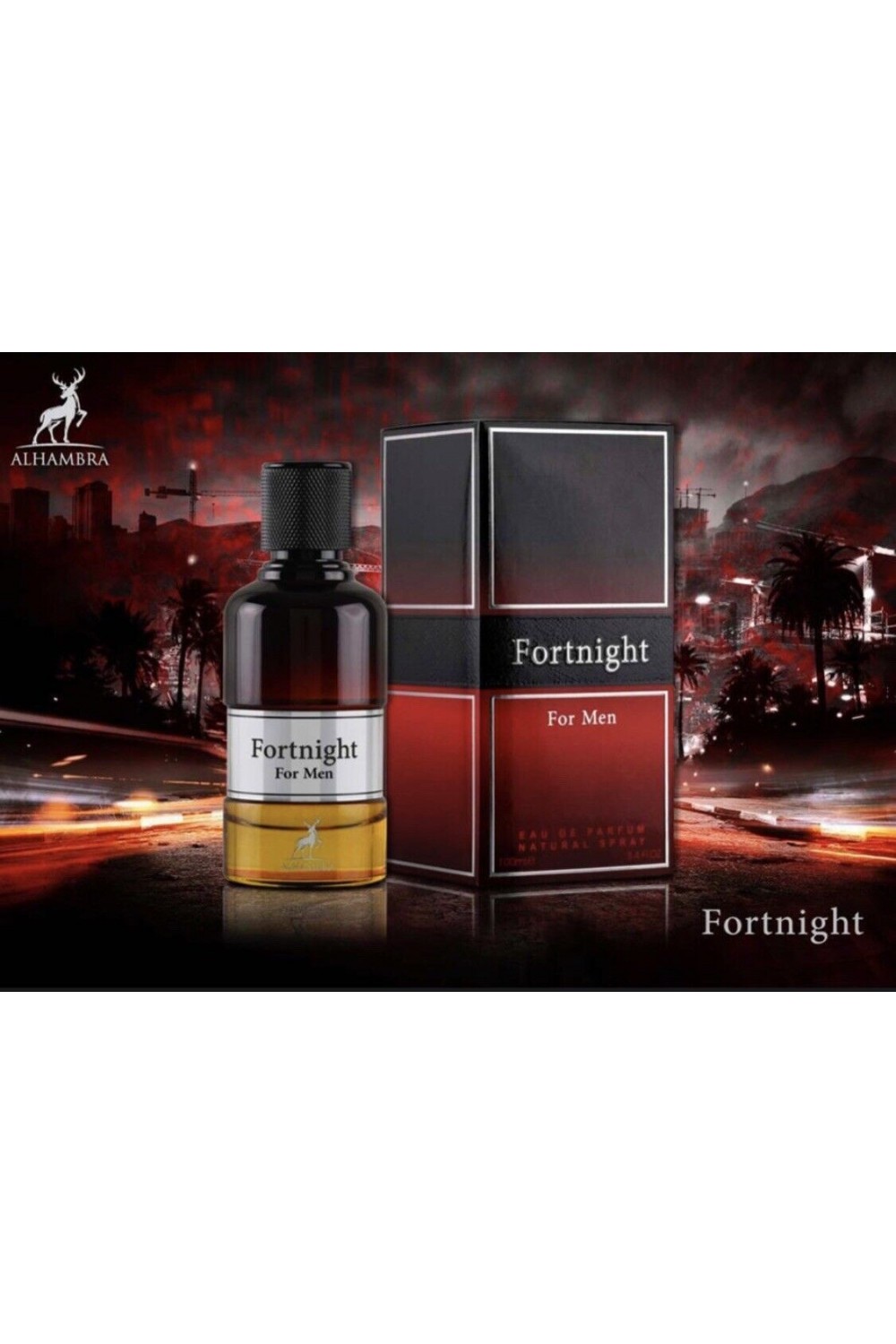Eau de Parfum Fortnight ALHAMBRA 100mL - Maison Alhambra Perfumes Dubaï-Parfums Dubaï-Safwa Boutique