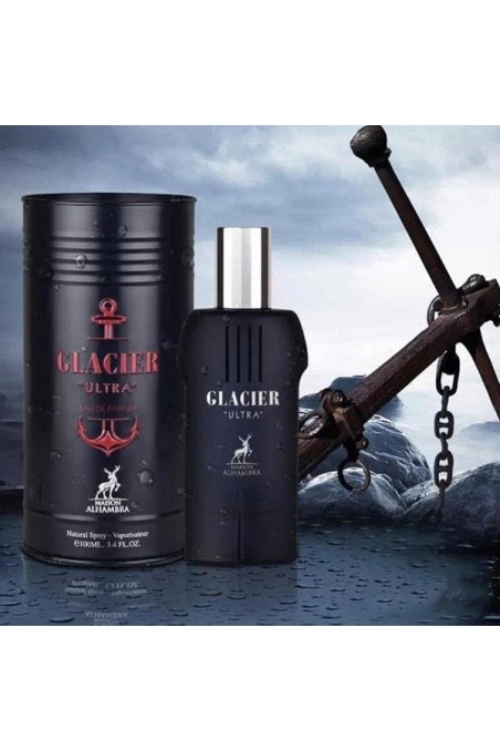 Eau de Parfum Glacier Ultra ALHAMBRA 100mL - Maison Alhambra Parfumer Dubai-Parfums Dubaï-Safwa Boutique