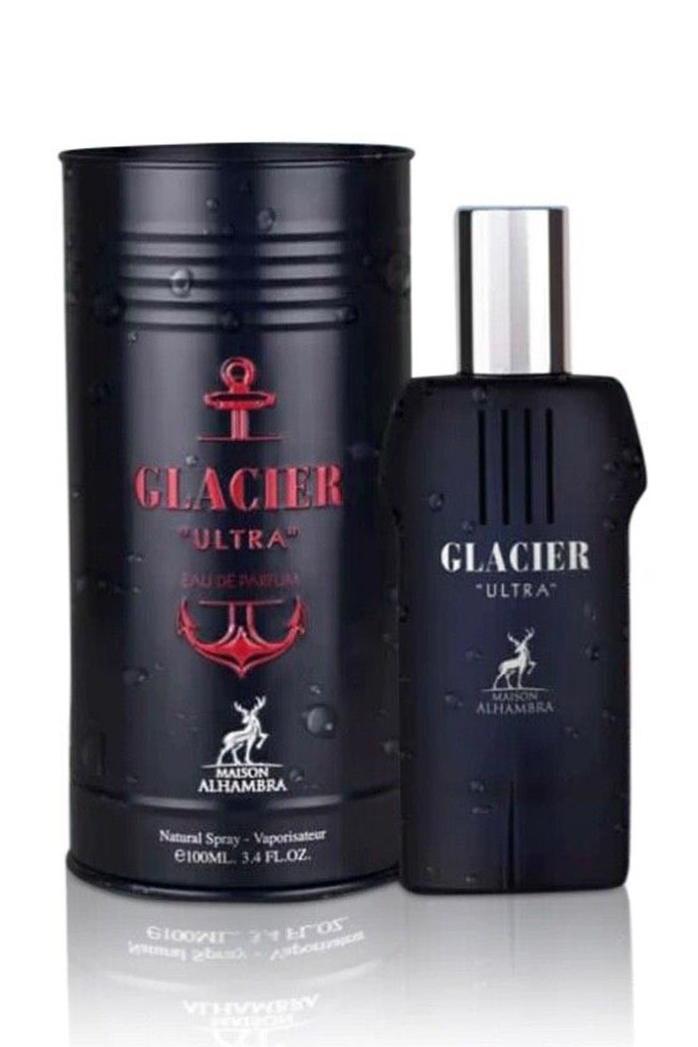 Eau de Parfum Glacier Ultra ALHAMBRA 100mL - Maison Alhambra Parfumer Dubai-Parfums Dubaï-Safwa Boutique