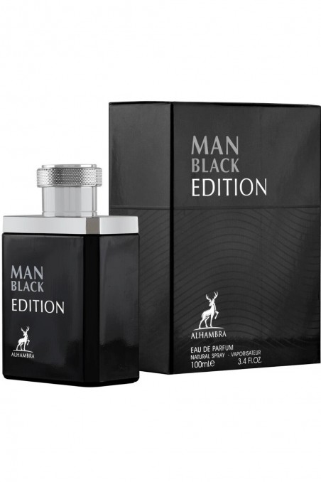 Eau de Parfum Man Black Edition ALHAMBRA 100mL - Huis Alhambra Parfums Dubai-Parfums Dubaï-Safwa Boutique